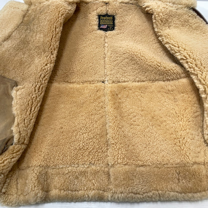 【現状渡し品】【メンズ】 PROTECH プロテック B-3 JACKET ビースリー ジャケット アウター 145-261011-sa-04-teih サイズ：42 カラー：ブラウン 万代Net店