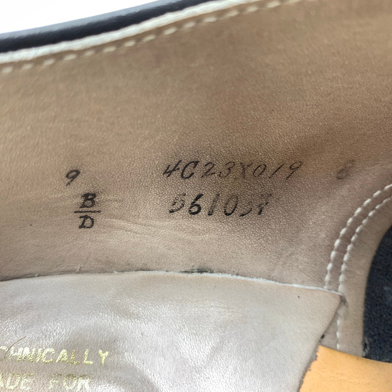 【中古品】【メンズ】 ALDEN オールデン× ANATOMICA アナトミカ 別注 コラボ CHROMEXCEL MOC TOE OXFORD 56103F クロムエクセル モックトゥ オックスフォード 靴 ビジネスシューズ レザー 革 164-261014-ko-02-teih サイズ：9D カラー：ネイビー 万代Net店