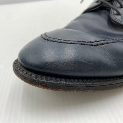 【中古品】【メンズ】 ALDEN オールデン× ANATOMICA アナトミカ 別注 コラボ CHROMEXCEL MOC TOE OXFORD 56103F クロムエクセル モックトゥ オックスフォード 靴 ビジネスシューズ レザー 革 164-261014-ko-02-teih サイズ：9D カラー：ネイビー 万代Net店