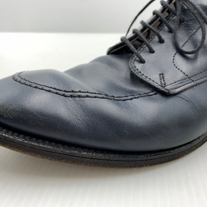 【中古品】【メンズ】 ALDEN オールデン× ANATOMICA アナトミカ 別注 コラボ CHROMEXCEL MOC TOE OXFORD 56103F クロムエクセル モックトゥ オックスフォード 靴 ビジネスシューズ レザー 革 164-261014-ko-02-teih サイズ：9D カラー：ネイビー 万代Net店