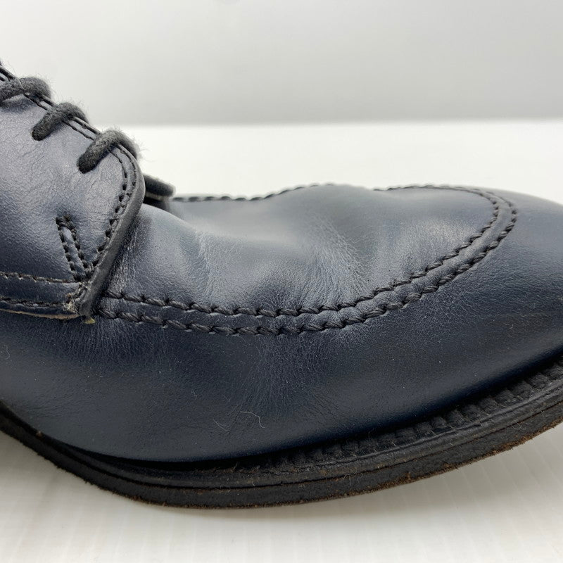 【中古品】【メンズ】 ALDEN オールデン× ANATOMICA アナトミカ 別注 コラボ CHROMEXCEL MOC TOE OXFORD 56103F クロムエクセル モックトゥ オックスフォード 靴 ビジネスシューズ レザー 革 164-261014-ko-02-teih サイズ：9D カラー：ネイビー 万代Net店