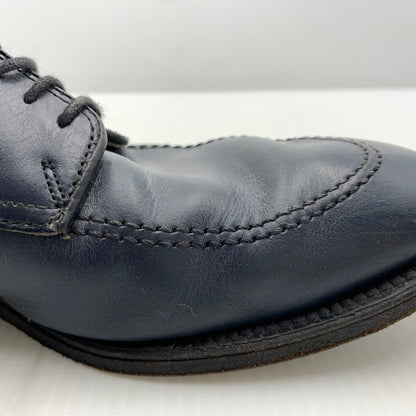 【中古品】【メンズ】 ALDEN オールデン× ANATOMICA アナトミカ 別注 コラボ CHROMEXCEL MOC TOE OXFORD 56103F クロムエクセル モックトゥ オックスフォード 靴 ビジネスシューズ レザー 革 164-261014-ko-02-teih サイズ：9D カラー：ネイビー 万代Net店