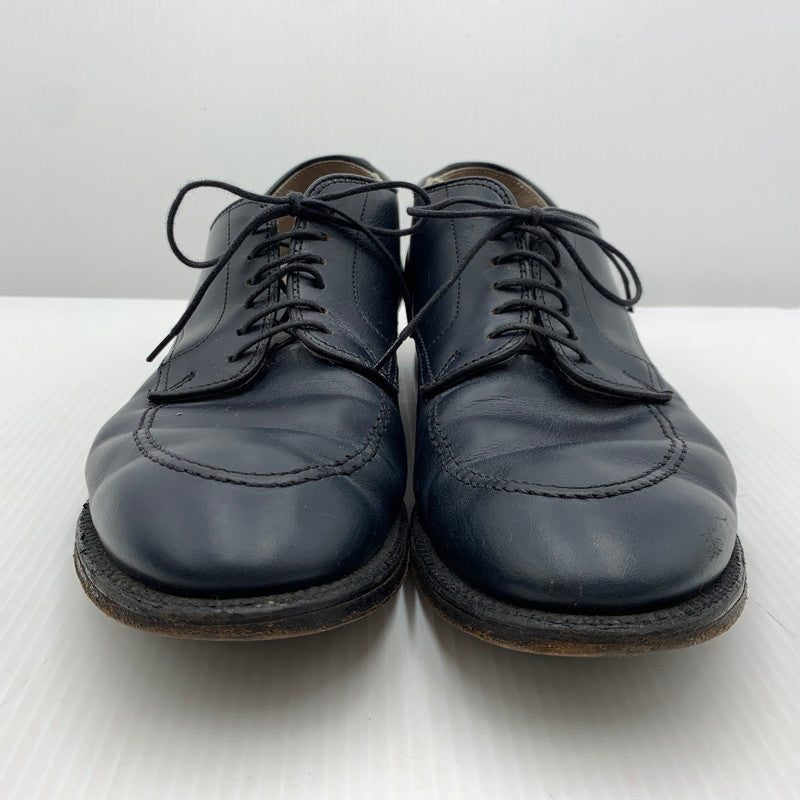 【中古品】【メンズ】 ALDEN オールデン× ANATOMICA アナトミカ 別注 コラボ CHROMEXCEL MOC TOE OXFORD 56103F クロムエクセル モックトゥ オックスフォード 靴 ビジネスシューズ レザー 革 164-261014-ko-02-teih サイズ：9D カラー：ネイビー 万代Net店