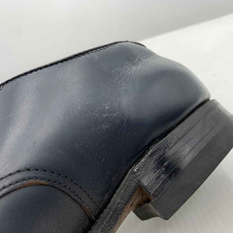 【中古品】【メンズ】 ALDEN オールデン× ANATOMICA アナトミカ 別注 コラボ CHROMEXCEL MOC TOE OXFORD 56103F クロムエクセル モックトゥ オックスフォード 靴 ビジネスシューズ レザー 革 164-261014-ko-02-teih サイズ：9D カラー：ネイビー 万代Net店