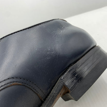 【中古品】【メンズ】 ALDEN オールデン× ANATOMICA アナトミカ 別注 コラボ CHROMEXCEL MOC TOE OXFORD 56103F クロムエクセル モックトゥ オックスフォード 靴 ビジネスシューズ レザー 革 164-261014-ko-02-teih サイズ：9D カラー：ネイビー 万代Net店