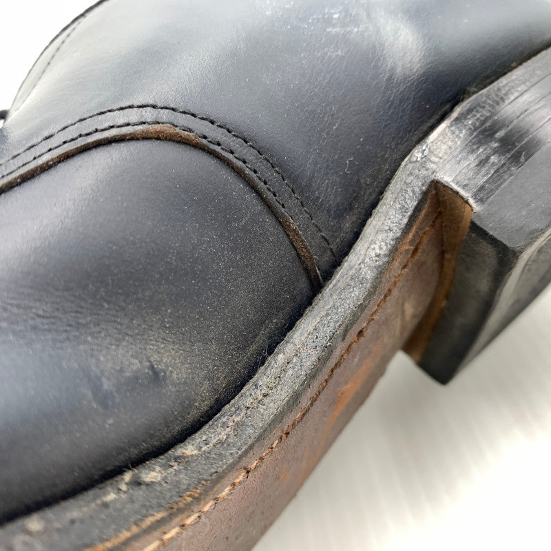 【中古品】【メンズ】 ALDEN オールデン× ANATOMICA アナトミカ 別注 コラボ CHROMEXCEL MOC TOE OXFORD 56103F クロムエクセル モックトゥ オックスフォード 靴 ビジネスシューズ レザー 革 164-261014-ko-02-teih サイズ：9D カラー：ネイビー 万代Net店