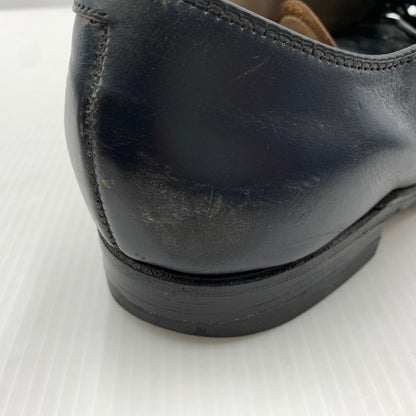 【中古品】【メンズ】 ALDEN オールデン× ANATOMICA アナトミカ 別注 コラボ CHROMEXCEL MOC TOE OXFORD 56103F クロムエクセル モックトゥ オックスフォード 靴 ビジネスシューズ レザー 革 164-261014-ko-02-teih サイズ：9D カラー：ネイビー 万代Net店