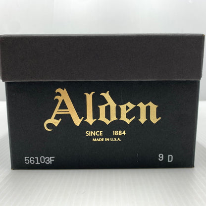 【中古品】【メンズ】 ALDEN オールデン× ANATOMICA アナトミカ 別注 コラボ CHROMEXCEL MOC TOE OXFORD 56103F クロムエクセル モックトゥ オックスフォード 靴 ビジネスシューズ レザー 革 164-261014-ko-02-teih サイズ：9D カラー：ネイビー 万代Net店