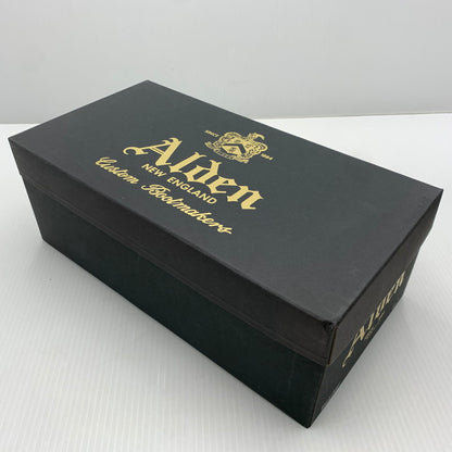 【中古品】【メンズ】 ALDEN オールデン× ANATOMICA アナトミカ 別注 コラボ CHROMEXCEL MOC TOE OXFORD 56103F クロムエクセル モックトゥ オックスフォード 靴 ビジネスシューズ レザー 革 164-261014-ko-02-teih サイズ：9D カラー：ネイビー 万代Net店