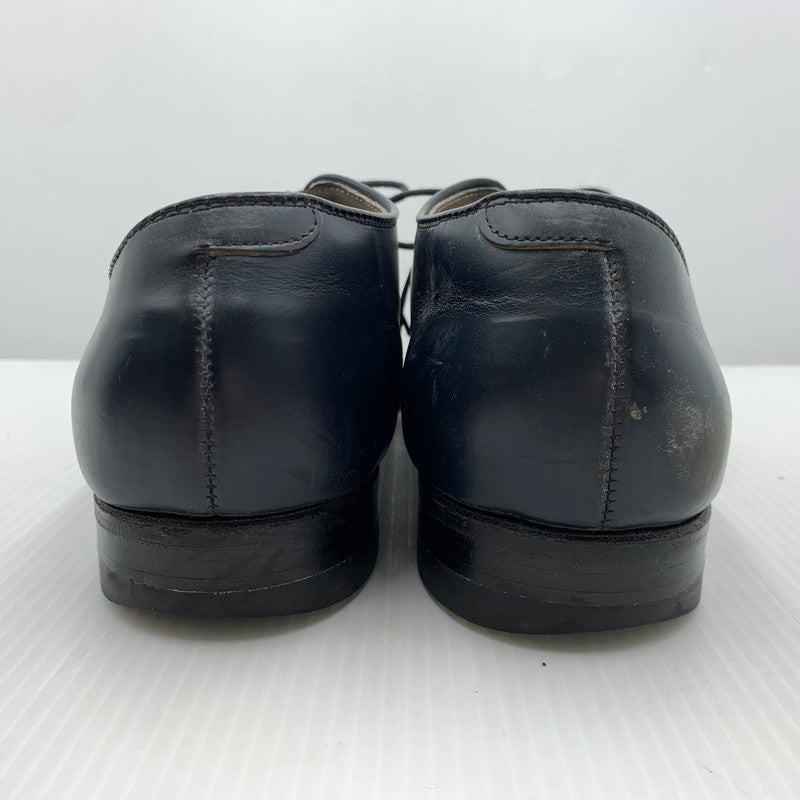 【中古品】【メンズ】 ALDEN オールデン× ANATOMICA アナトミカ 別注 コラボ CHROMEXCEL MOC TOE OXFORD 56103F クロムエクセル モックトゥ オックスフォード 靴 ビジネスシューズ レザー 革 164-261014-ko-02-teih サイズ：9D カラー：ネイビー 万代Net店
