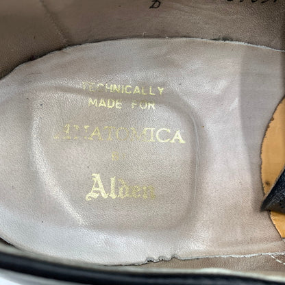 【中古品】【メンズ】 ALDEN オールデン× ANATOMICA アナトミカ 別注 コラボ CHROMEXCEL MOC TOE OXFORD 56103F クロムエクセル モックトゥ オックスフォード 靴 ビジネスシューズ レザー 革 164-261014-ko-02-teih サイズ：9D カラー：ネイビー 万代Net店
