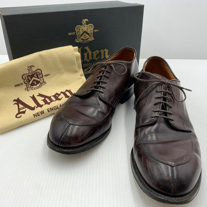 【中古品】【メンズ】 ALDEN オールデン× ANATOMICA アナトミカ 別注 コラボ ALGONQUIN OX 54443 アルゴンキン オックスフォード 靴 ビジネスシューズ レザー 革 164-261014-ko-01-teih サイズ：9D カラー：ブラウン 万代Net店