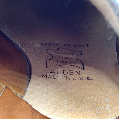 【中古品】【メンズ】 ALDEN オールデン× ANATOMICA アナトミカ 別注 コラボ ALGONQUIN OX 54443 アルゴンキン オックスフォード 靴 ビジネスシューズ レザー 革 164-261014-ko-01-teih サイズ：9D カラー：ブラウン 万代Net店