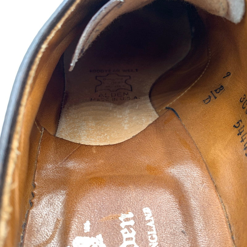 【中古品】【メンズ】 ALDEN オールデン× ANATOMICA アナトミカ 別注 コラボ ALGONQUIN OX 54443 アルゴンキン オックスフォード 靴 ビジネスシューズ レザー 革 164-261014-ko-01-teih サイズ：9D カラー：ブラウン 万代Net店