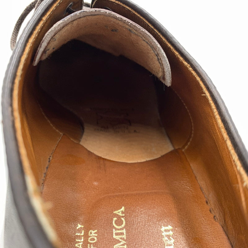 【中古品】【メンズ】 ALDEN オールデン× ANATOMICA アナトミカ 別注 コラボ ALGONQUIN OX 54443 アルゴンキン オックスフォード 靴 ビジネスシューズ レザー 革 164-261014-ko-01-teih サイズ：9D カラー：ブラウン 万代Net店