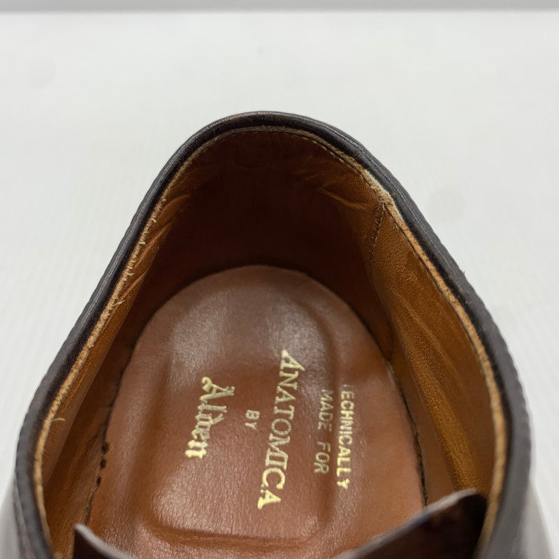 【中古品】【メンズ】 ALDEN オールデン× ANATOMICA アナトミカ 別注 コラボ ALGONQUIN OX 54443 アルゴンキン オックスフォード 靴 ビジネスシューズ レザー 革 164-261014-ko-01-teih サイズ：9D カラー：ブラウン 万代Net店