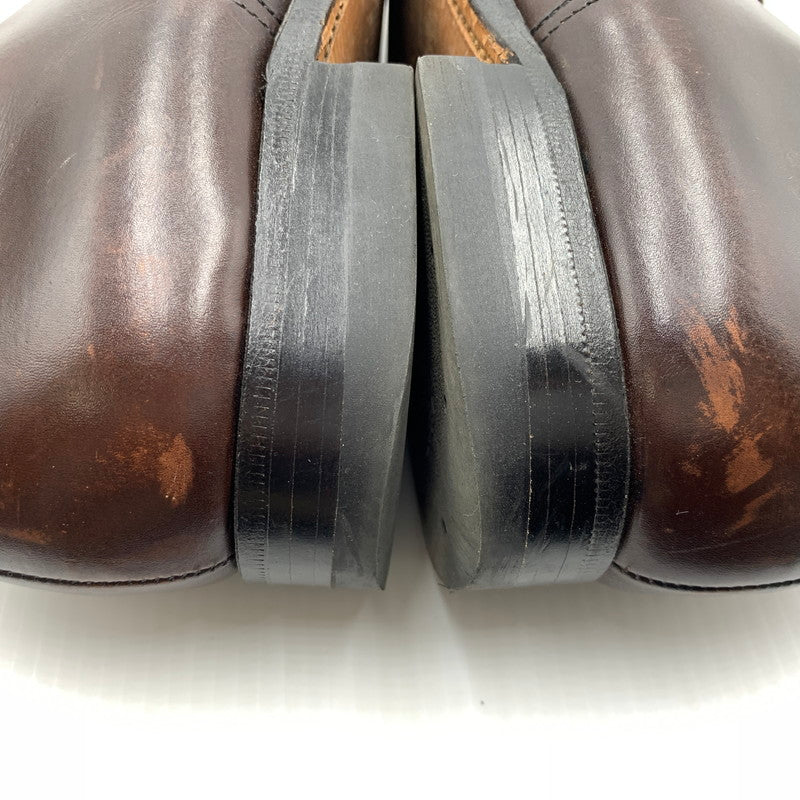 【中古品】【メンズ】 ALDEN オールデン× ANATOMICA アナトミカ 別注 コラボ ALGONQUIN OX 54443 アルゴンキン オックスフォード 靴 ビジネスシューズ レザー 革 164-261014-ko-01-teih サイズ：9D カラー：ブラウン 万代Net店