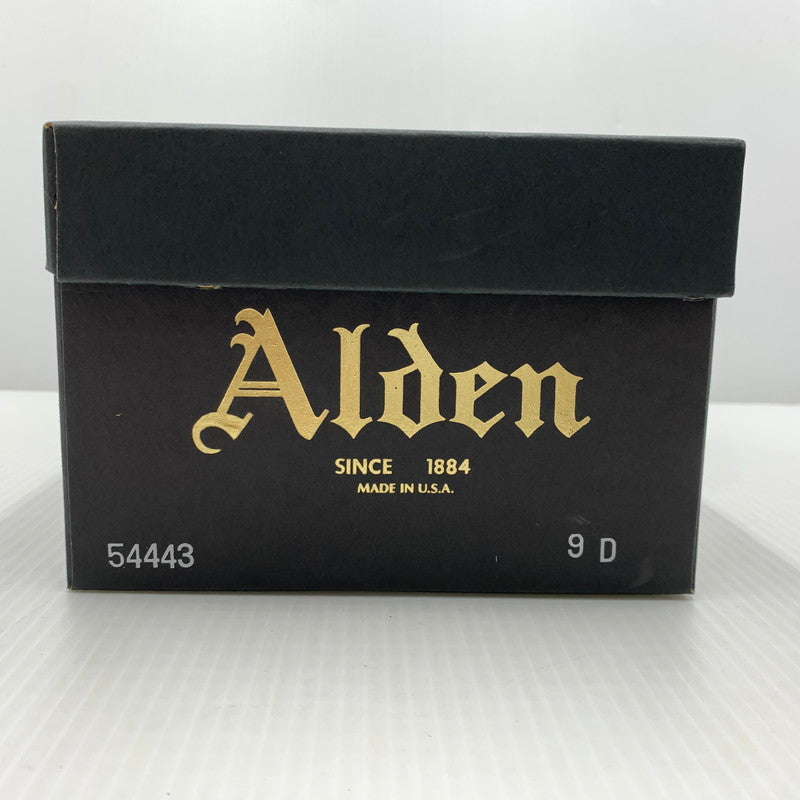 【中古品】【メンズ】 ALDEN オールデン× ANATOMICA アナトミカ 別注 コラボ ALGONQUIN OX 54443 アルゴンキン オックスフォード 靴 ビジネスシューズ レザー 革 164-261014-ko-01-teih サイズ：9D カラー：ブラウン 万代Net店
