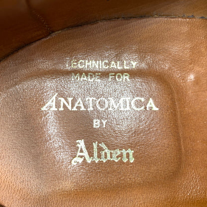 【中古品】【メンズ】 ALDEN オールデン× ANATOMICA アナトミカ 別注 コラボ ALGONQUIN OX 54443 アルゴンキン オックスフォード 靴 ビジネスシューズ レザー 革 164-261014-ko-01-teih サイズ：9D カラー：ブラウン 万代Net店