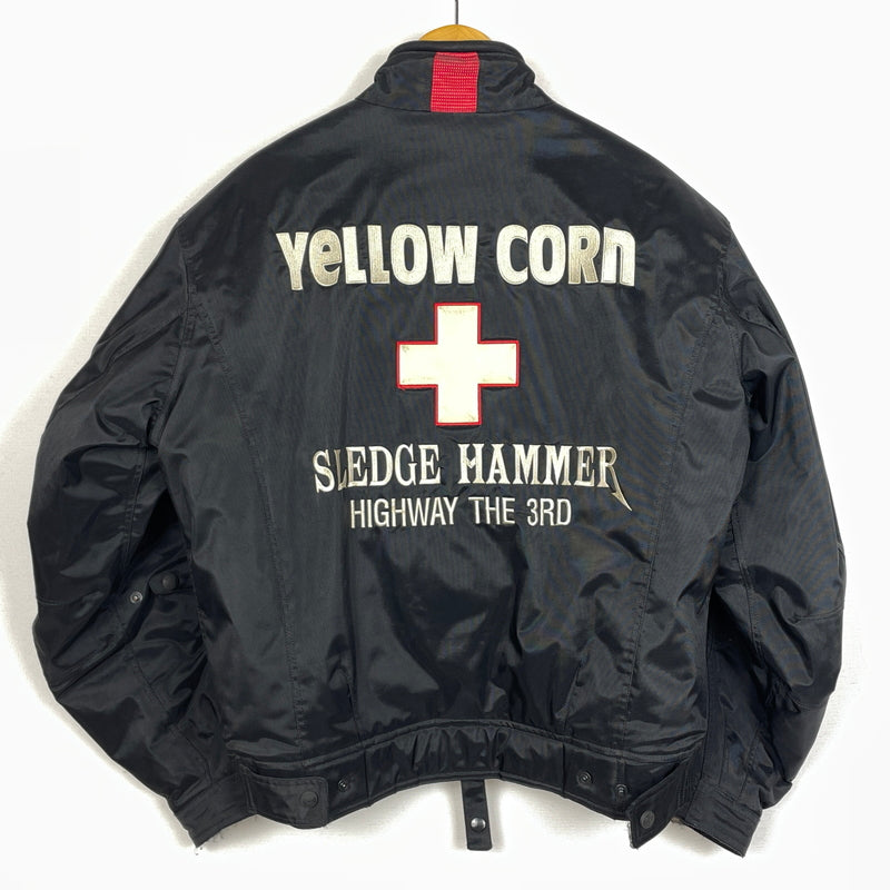 【中古品】【メンズ】 YELOW CORN イエロー コーン JACKET ジャケット アウター 145-261011-sa-07-teih サイズ：L カラー：ブラック 万代Net店