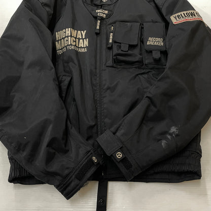 【中古品】【メンズ】 YELOW CORN イエロー コーン JACKET ジャケット アウター 145-261011-sa-07-teih サイズ：L カラー：ブラック 万代Net店
