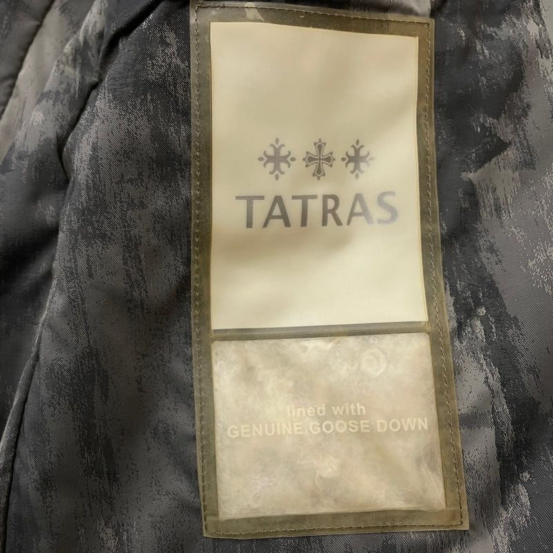 【中古品】【メンズ】 TATRAS タトラス × STRADA EST ストラダ エスト 別注コラボ EXCLUSIVE DOWN VEST MTA6SE4443 エクスクルーシブ ダウン ベスト アウター 141-261011-sa-15-teih サイズ：2 カラー：グレー 万代Net店