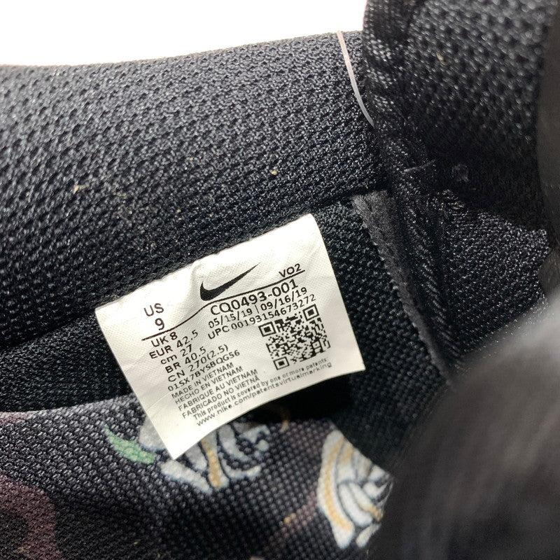 【中古品】【メンズ】 NIKE ナイキ×COLIN KAEPERNICK CQ0493-001 AIR FORCE 1 07 CK QS スニーカー 靴 BLACK 箱付き・黒タグ付き ※小さなスレ・外箱日焼けあり 160-261024-io-24-fuzh サイズ：27cm カラー：ブラック 万代Net店