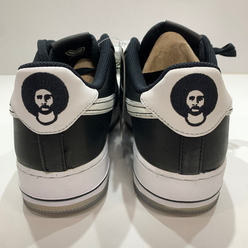 【中古品】【メンズ】 NIKE ナイキ×COLIN KAEPERNICK CQ0493-001 AIR FORCE 1 07 CK QS スニーカー 靴 BLACK 箱付き・黒タグ付き ※小さなスレ・外箱日焼けあり 160-261024-io-24-fuzh サイズ：27cm カラー：ブラック 万代Net店
