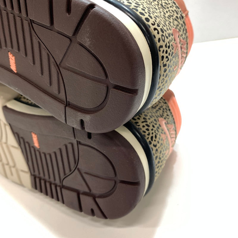【中古品】【メンズ】 NIKE SB ナイキエスビー×ARTS REC IF0501-200 AIR TRAINER 1 ""EARTH AND DUSTY PEACH"" スニーカー 靴 箱付き・黒タグ・シューレース付き 160-261024-io-26-fuzh サイズ：27.5cm カラー：ブラウン 万代Net店