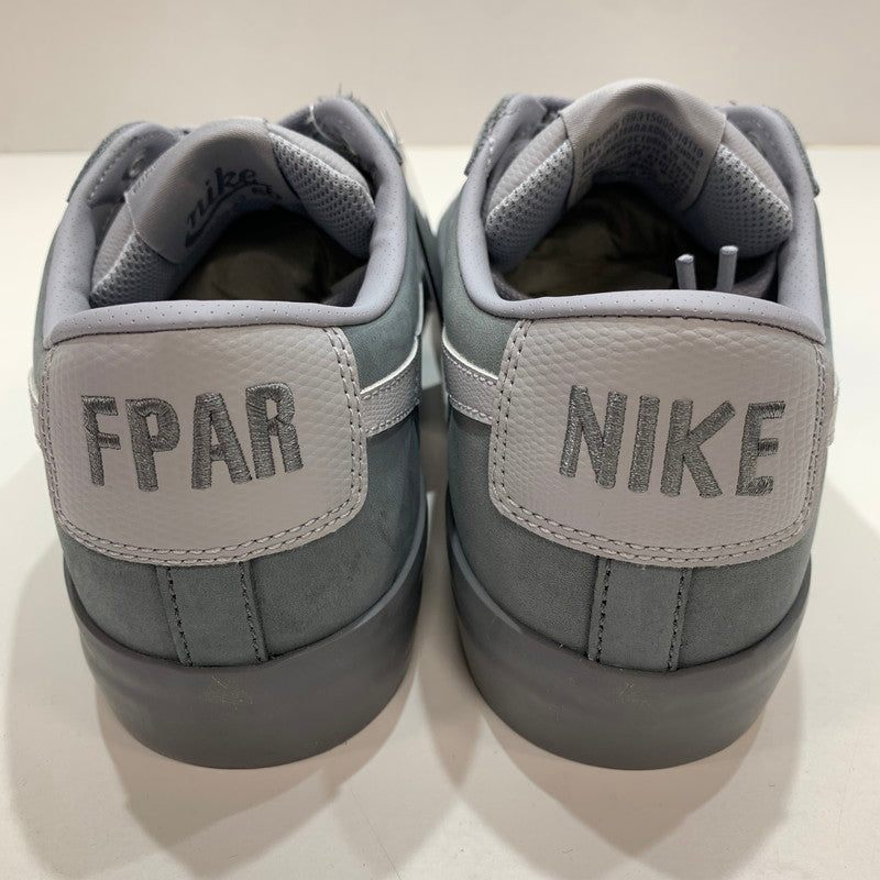 【中古美品】【メンズ】 NIKE SB ナイキエスビー×FRAR DN3754-001 BLAZER LOW "COOL GREY" スニーカー 靴 GRAY 箱・黒タグ付き 160-261024-io-32-fuzh サイズ：27cm カラー：グレー 万代Net店