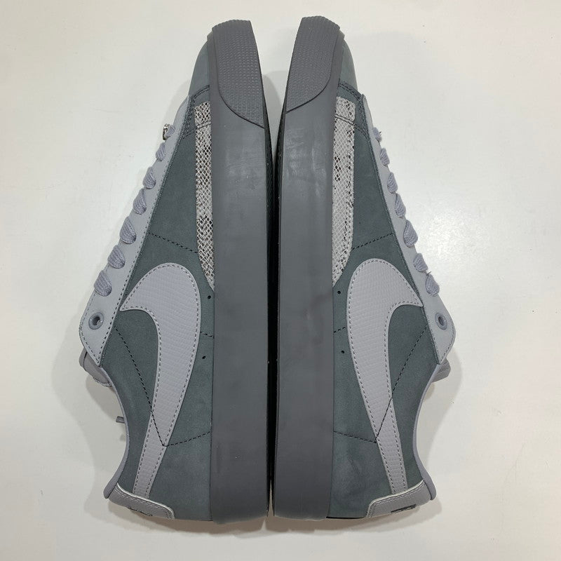 【中古美品】【メンズ】 NIKE SB ナイキエスビー×FRAR DN3754-001 BLAZER LOW "COOL GREY" スニーカー 靴 GRAY 箱・黒タグ付き 160-261024-io-32-fuzh サイズ：27cm カラー：グレー 万代Net店