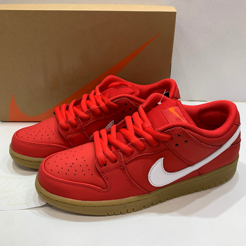 【中古美品】【メンズ】 NIKE SB ナイキエスビー FJ1674-600 DUNK LOW PRO ISO ORANGE LABEL "UNC RED GUM" スニーカー 靴 RED 黒タグ・箱・シューレース付属 160-261024-io-29-fuzh サイズ：27cm カラー：レッド 万代Net店