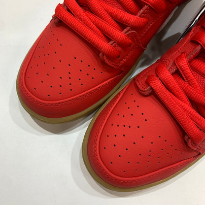 【中古美品】【メンズ】 NIKE SB ナイキエスビー FJ1674-600 DUNK LOW PRO ISO ORANGE LABEL "UNC RED GUM" スニーカー 靴 RED 黒タグ・箱・シューレース付属 160-261024-io-29-fuzh サイズ：27cm カラー：レッド 万代Net店
