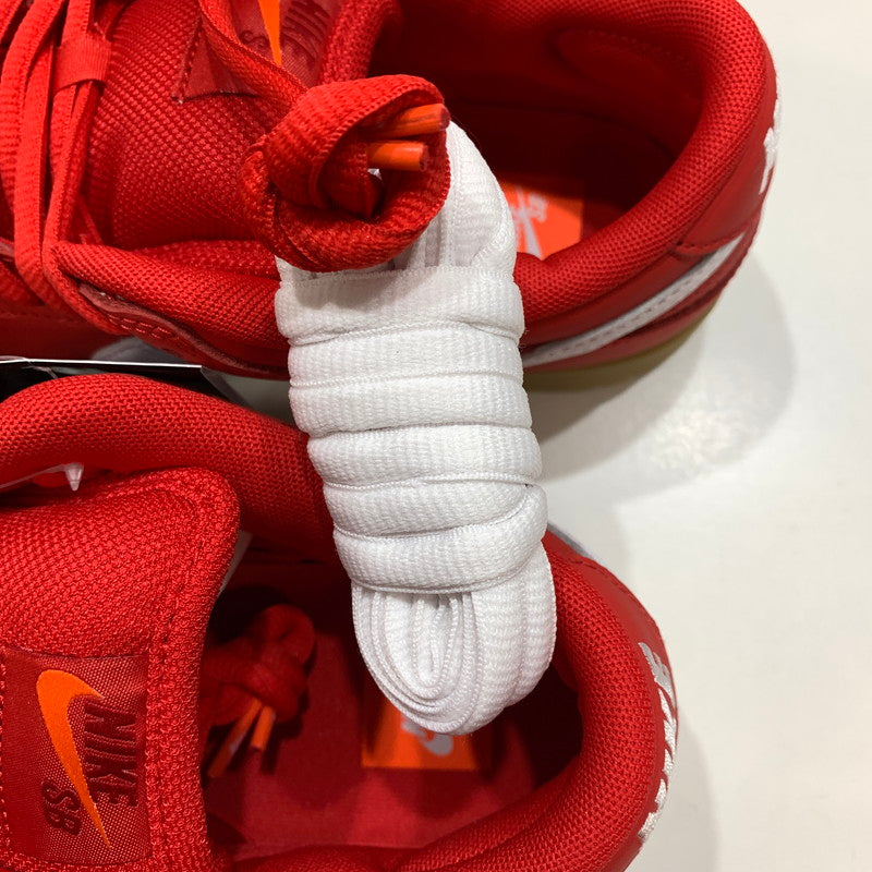 【中古美品】【メンズ】 NIKE SB ナイキエスビー FJ1674-600 DUNK LOW PRO ISO ORANGE LABEL "UNC RED GUM" スニーカー 靴 RED 黒タグ・箱・シューレース付属 160-261024-io-29-fuzh サイズ：27cm カラー：レッド 万代Net店