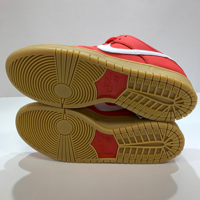 【中古美品】【メンズ】 NIKE SB ナイキエスビー FJ1674-600 DUNK LOW PRO ISO ORANGE LABEL "UNC RED GUM" スニーカー 靴 RED 黒タグ・箱・シューレース付属 160-261024-io-29-fuzh サイズ：27cm カラー：レッド 万代Net店