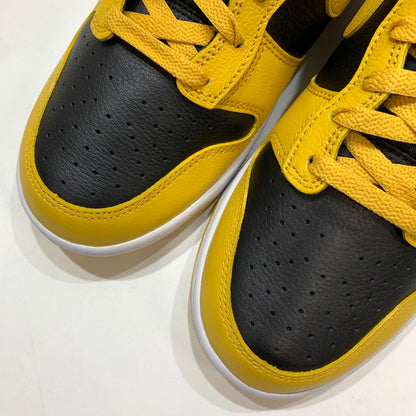 【中古美品】【メンズ】 NIKE ナイキ×WU-TANG CLAN HJ4320-001 DUNK HIGH RETRO PRM ""BLACK AND POLLEN"" スニーカー 靴 箱・黒タグ付き ※箱スレあり 160-261024-io-31-fuzh サイズ：27.5cm カラー：イエロー 万代Net店