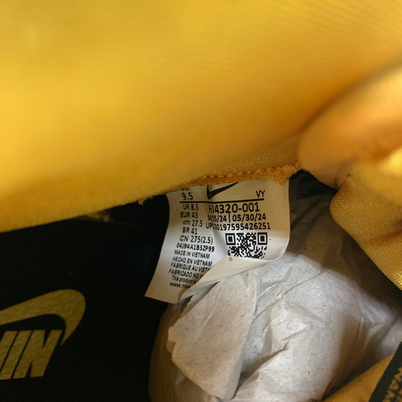 【中古美品】【メンズ】 NIKE ナイキ×WU-TANG CLAN HJ4320-001 DUNK HIGH RETRO PRM ""BLACK AND POLLEN"" スニーカー 靴 箱・黒タグ付き ※箱スレあり 160-261024-io-31-fuzh サイズ：27.5cm カラー：イエロー 万代Net店