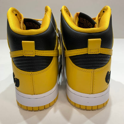 【中古美品】【メンズ】 NIKE ナイキ×WU-TANG CLAN HJ4320-001 DUNK HIGH RETRO PRM ""BLACK AND POLLEN"" スニーカー 靴 箱・黒タグ付き ※箱スレあり 160-261024-io-31-fuzh サイズ：27.5cm カラー：イエロー 万代Net店