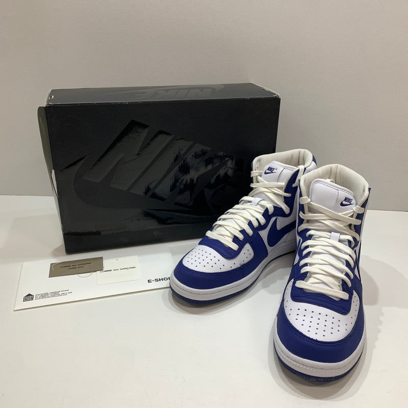 【中古美品】【メンズ】 NIKE ナイキ × CDG コムデギャルソン FD4159-100 TERMINATOR HIGH SP ターミネーター スニーカー 靴 160-261030-mh-03-fuzh サイズ：27.5cm カラー：ブルー 万代Net店