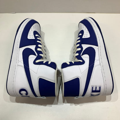 【中古美品】【メンズ】 NIKE ナイキ × CDG コムデギャルソン FD4159-100 TERMINATOR HIGH SP ターミネーター スニーカー 靴 160-261030-mh-03-fuzh サイズ：27.5cm カラー：ブルー 万代Net店