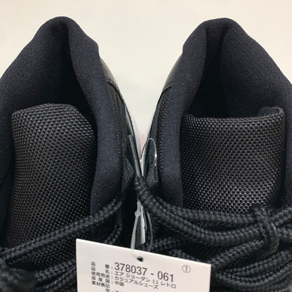 【中古美品】【メンズ】 NIKE ナイキ 378037-061 AIR JORDAN 11 RETRO "BRED" スニーカー 靴 BLACK 箱付き・黒タグ付き 160-261024-io-23-fuzh サイズ：27.5cm カラー：ブラック 万代Net店