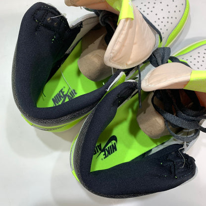 【中古美品】【メンズ】 NIKE ナイキ 555088-702 AIR JORDAN 1 HIGH OG "VOLT VISIONAIRE" エアジョーダン1 ハイ スニーカー 靴 160-261030-mh-11-fuzh サイズ：27.5cm カラー：イエロー 万代Net店