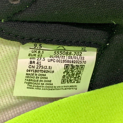 【中古美品】【メンズ】 NIKE ナイキ 555088-702 AIR JORDAN 1 HIGH OG "VOLT VISIONAIRE" エアジョーダン1 ハイ スニーカー 靴 160-261030-mh-11-fuzh サイズ：27.5cm カラー：イエロー 万代Net店