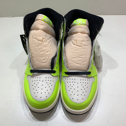 【中古美品】【メンズ】 NIKE ナイキ 555088-702 AIR JORDAN 1 HIGH OG "VOLT VISIONAIRE" エアジョーダン1 ハイ スニーカー 靴 160-261030-mh-11-fuzh サイズ：27.5cm カラー：イエロー 万代Net店
