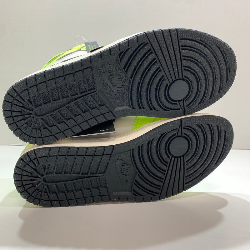【中古美品】【メンズ】 NIKE ナイキ 555088-702 AIR JORDAN 1 HIGH OG "VOLT VISIONAIRE" エアジョーダン1 ハイ スニーカー 靴 160-261030-mh-11-fuzh サイズ：27.5cm カラー：イエロー 万代Net店