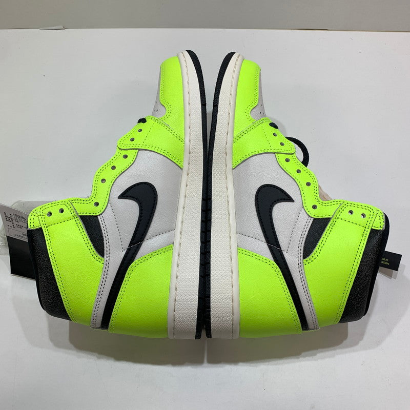 【中古美品】【メンズ】 NIKE ナイキ 555088-702 AIR JORDAN 1 HIGH OG "VOLT VISIONAIRE" エアジョーダン1 ハイ スニーカー 靴 160-261030-mh-11-fuzh サイズ：27.5cm カラー：イエロー 万代Net店