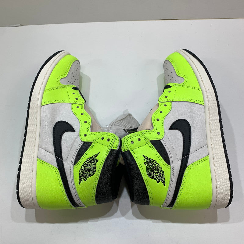 【中古美品】【メンズ】 NIKE ナイキ 555088-702 AIR JORDAN 1 HIGH OG "VOLT VISIONAIRE" エアジョーダン1 ハイ スニーカー 靴 160-261030-mh-11-fuzh サイズ：27.5cm カラー：イエロー 万代Net店