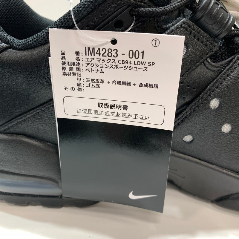 【中古美品】【メンズ】 NIKE ナイキ × SUPREME シュプリーム IM4283-001 AIRMAX CB94 LOW SP エアマックス スニーカー 靴 160-261030-mh-01-fuzh サイズ：27.5cm カラー：ブラック 万代Net店