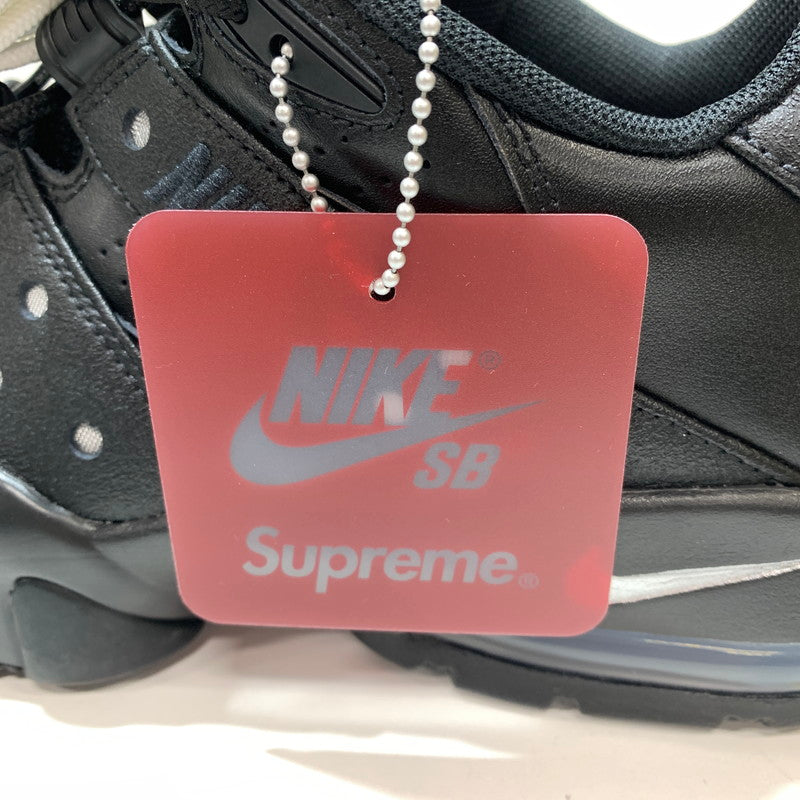 【中古美品】【メンズ】 NIKE ナイキ × SUPREME シュプリーム IM4283-001 AIRMAX CB94 LOW SP エアマックス スニーカー 靴 160-261030-mh-01-fuzh サイズ：27.5cm カラー：ブラック 万代Net店