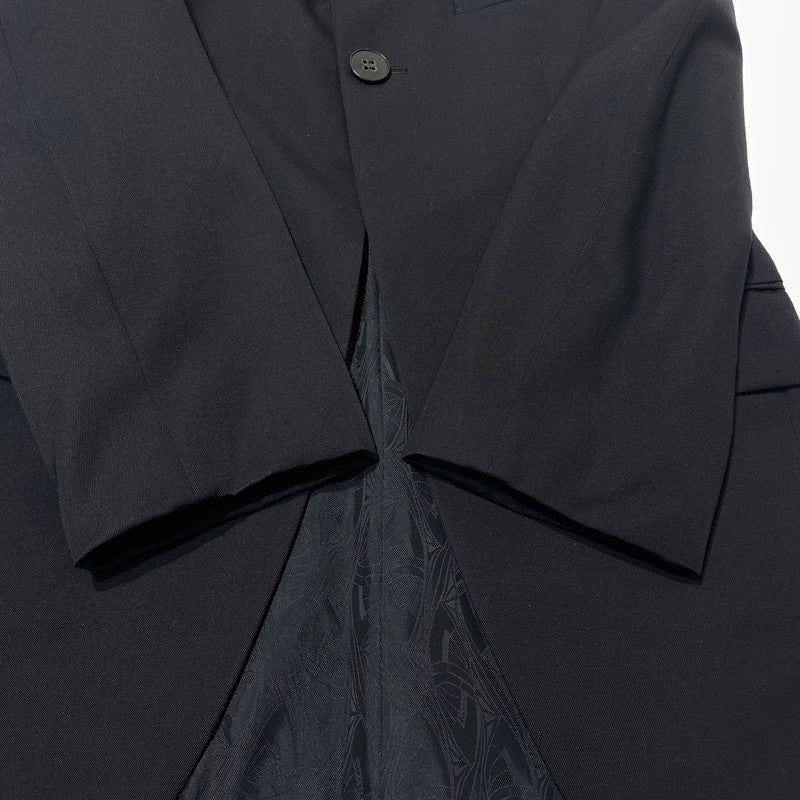 【中古品】【メンズ】 COMME des GARCONS コムデギャルソン TAILORED JACKET GJ-05054S AD1992 テーラード ジャケット ライトアウター 140-261014-yo-07-teih サイズ：S カラー：ブラック 万代Net店
